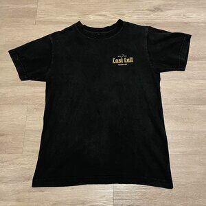 BLACK GRAPHIC TEE/ SNITHCES GET STITCHES